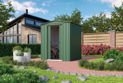 Metalen tuinhuisje Dream 65 Groen