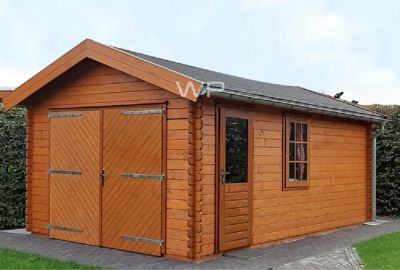 Woodpro Houten Garage Het Woold 27363 deblokhut.nl